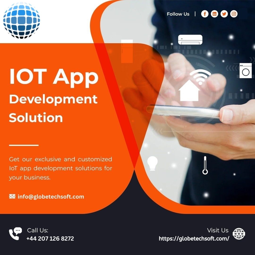 Do you want to make your #business more efficient and profitable? #iotappdevelopmentsolutions can help you achieve this by automating processes and providing real-time data analytics. We can develop #customiotapps for your business.

 #IoT #iotapplications #mobileappdevelopment