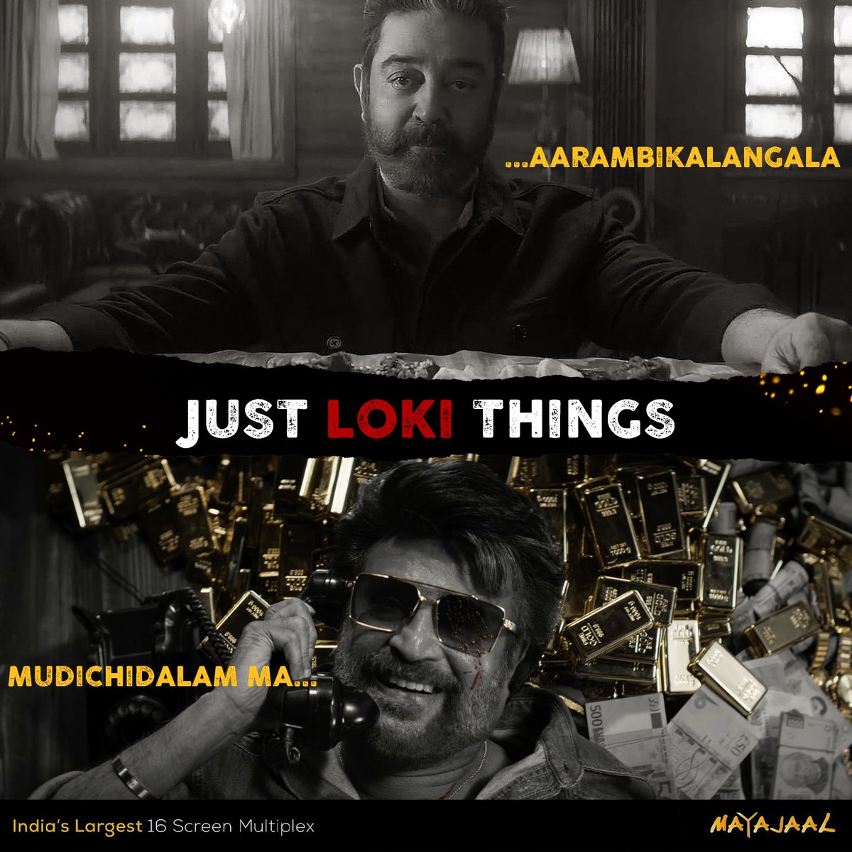 Loki's sambavam loading 🔥🔥 #Coolie #Thalaivar171 #SuperstarRajinikanth𓃵 #LokeshKanagaraj #KamalHaasan #Vikram #Anirudh #Mayajaal