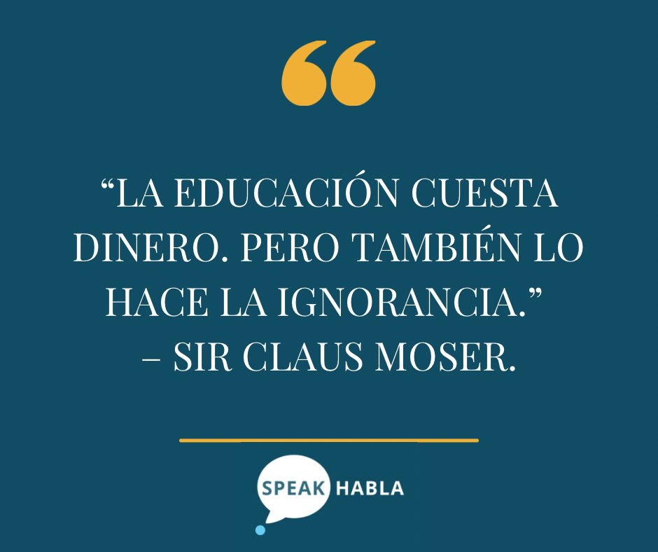“Education costs money. But then so does ignorance.” – Sir Claus Moser.
#clasesdeingles #clasesdeinglés #businessenglish #clasesvirtuales #aprenderingles #professionalgrowth #desarrolloprofesional