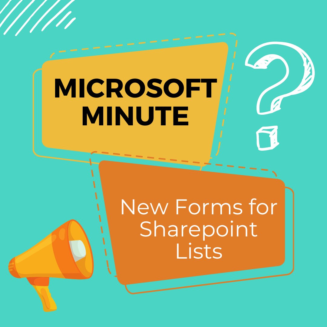 cofcit's tweet image. Microsoft Sharepoint Lists has come out with a great new feature!  You can now easily create a data entry form directly from a List.  Learn &quot;How to User the NEW Forms Experience in Microsoft Lists&quot; - loom.ly/UwvmSVs

#microsoftmonday #SharepointLists #newforms