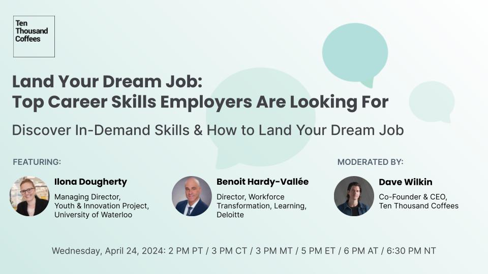 Ready to land your dream job? It starts with the right skills! Join this dynamic Office Hour through SMU Cafe to gain insider knowledge from industry experts and researchers. Discover the in-demand skills that will make you stand out in today's competitive job market.