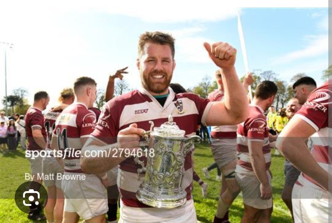 May have got a bit lost in a crazy weekend but @TullowRFC had Sunday to remember winning a second Towns Cup in a row and their women's team securing AIL status. Sean O'Brien also captured his first TC medal on the field of play, something he always wanted.