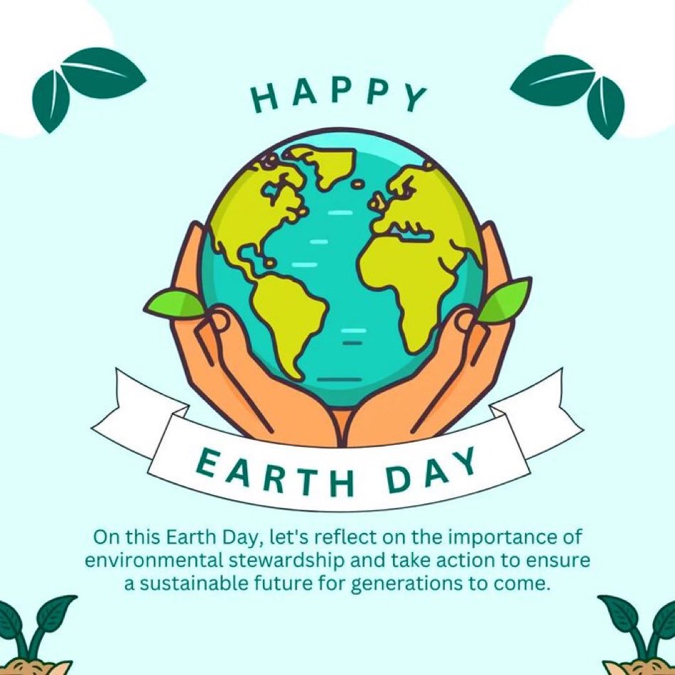 Let us be mindful and grateful for all Earth provides to us. God is great and we give glory in our actions & words. #EarthDay2024 @StmarkC
