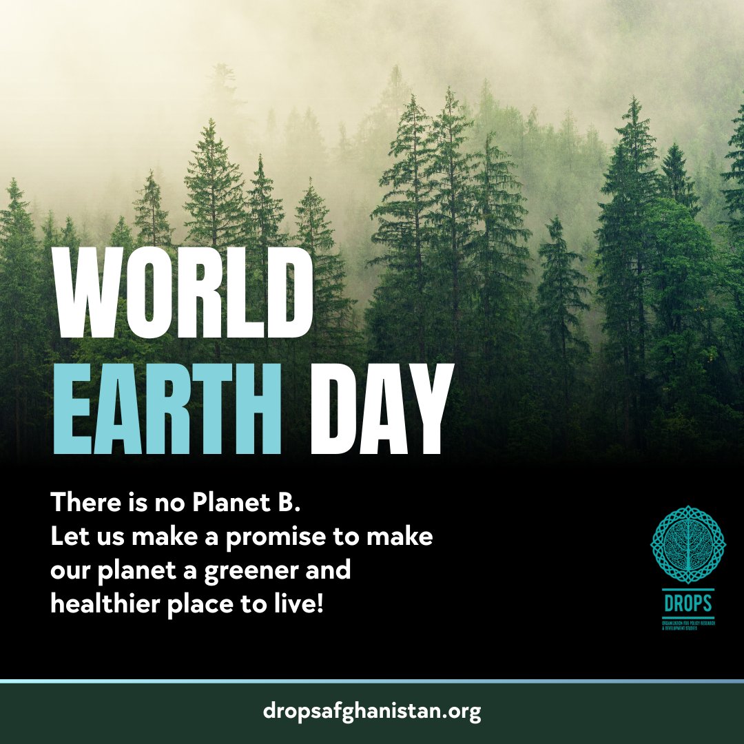 Happy World Earth Day 🌎🌱🌻 Let's express our appreciation for our planet by treating it right. #WorldEarthDay #Drops #planetearth