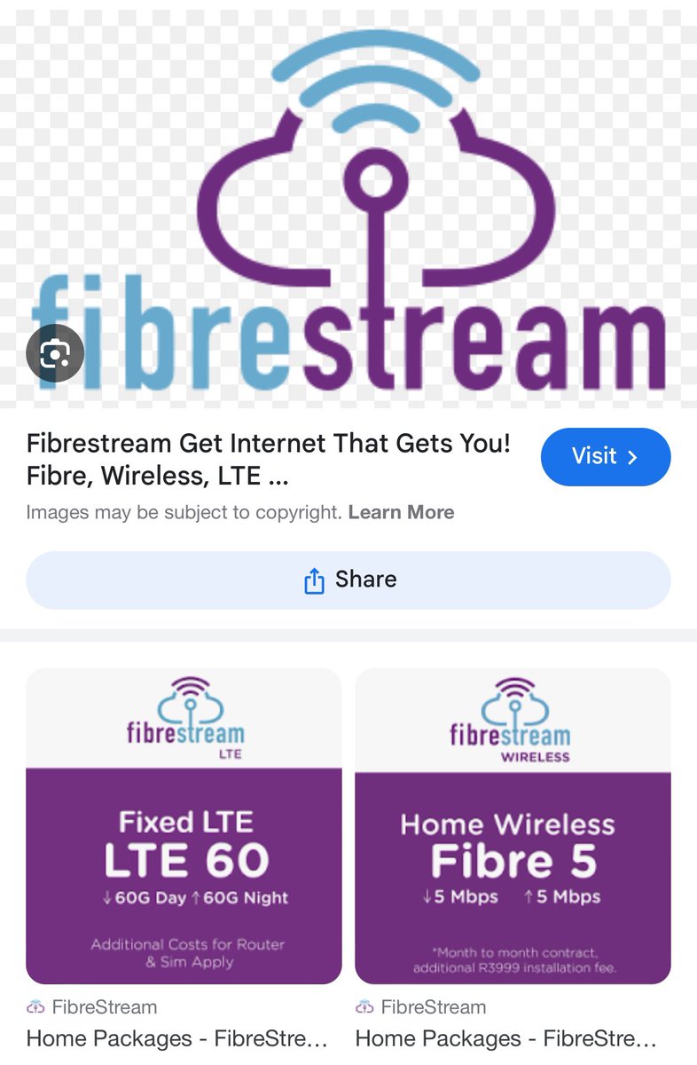 ISP from hell, do yourself a favor….don’t. Based in Alberton. These guys are 🚮🚮 fibrestream.co.za