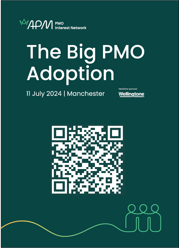 pmosigUK's tweet photo. The #BigPMOAdotion conference is coming! 🎟️Join us on July 11 in Manchester for insights from around the #projectmanagement profession. #PMOWisdom #pmot #pmo @WellingtonePPM https://t.co/8Zurjd2YtZ