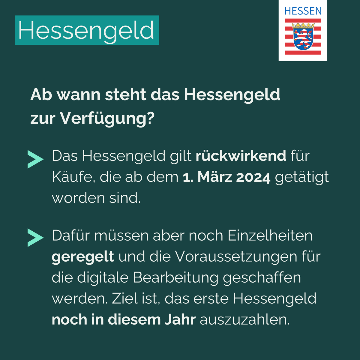 Das Hessengeld kommt❗️Die Landesregierung hat das Versprechen gegeben, mit dem #Hessengeld beim erstmaligen Erwerb selbstgenutzter Wohnimmobilien zu helfen. Wer, wie, wann #Hessengeld beantragen kann: hessenlink.de/hessengeld  @RegHessen @WirtschaftHE