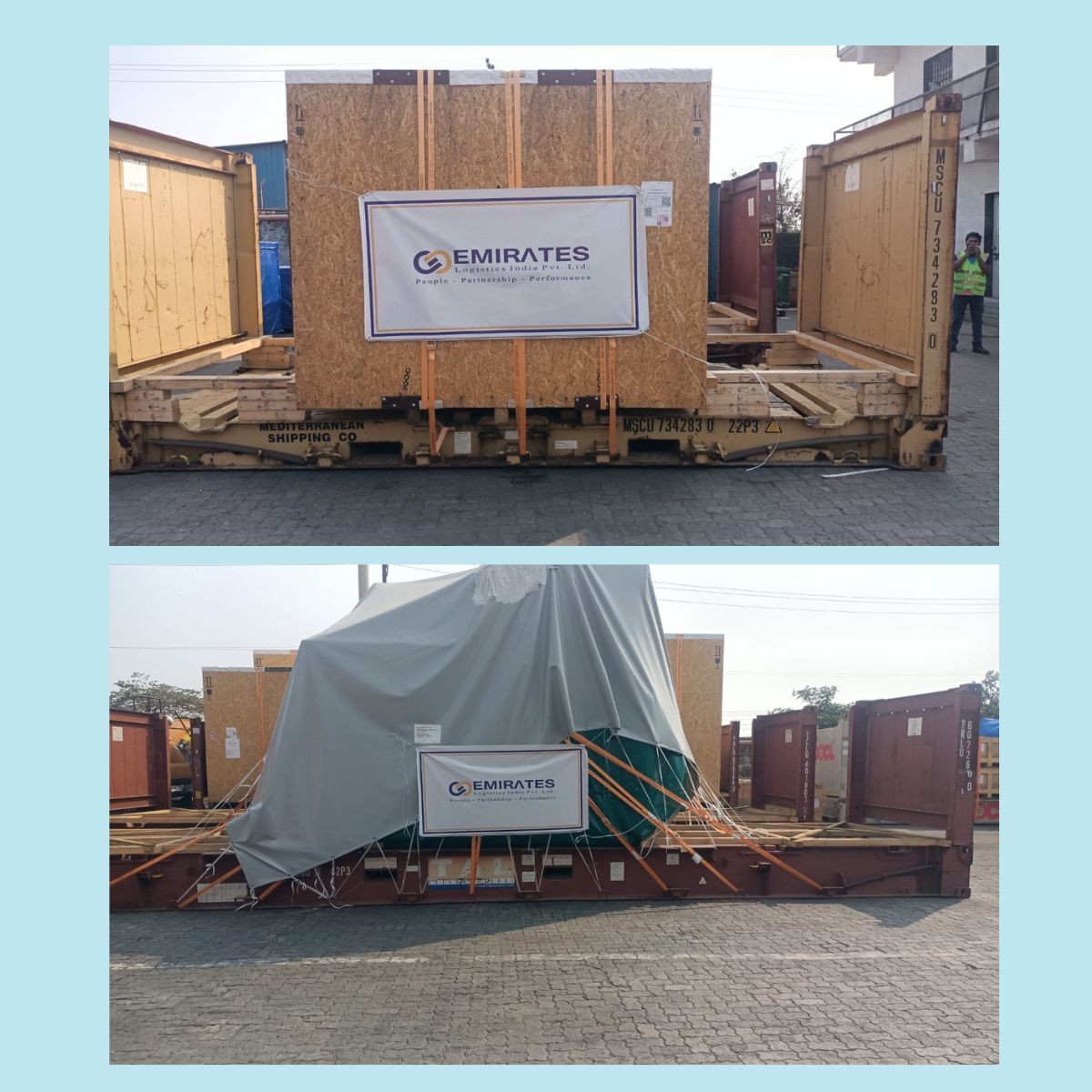 Successful shipment of a Melting Furnace for one of India's biggest Vehicle/Automobile Manufacturers! 🏭 
From Hamburg 🇩🇪 to Nhava Sheva 🇮🇳

Cargo comprising 4x40FR, 2x20FR, 2x40HQ, and 2x20GP containers. 

#FreightForwarding #Logistics #SuccessStory  🚚��