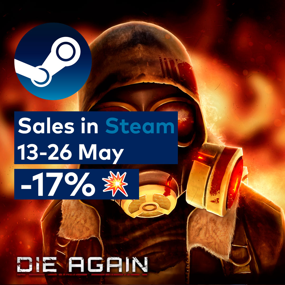 💥Die Again is on sale on Steam! 💥

Don't miss the innovative shooter where you must die to survive and get the game now with a discount!

Check the links in the profile 👆 

#DieAgain | #gamedev | #indiedev | #indiegame