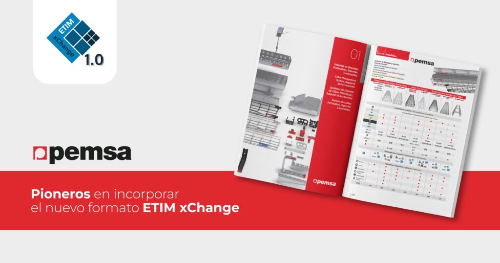 🔴 <a href="/PemsaRejiband/">Pemsa</a>, pioneros en incorporar el estándar ETIM xChange para su catálogo digital de producto
 ielektro.es/2024/04/19/pem…