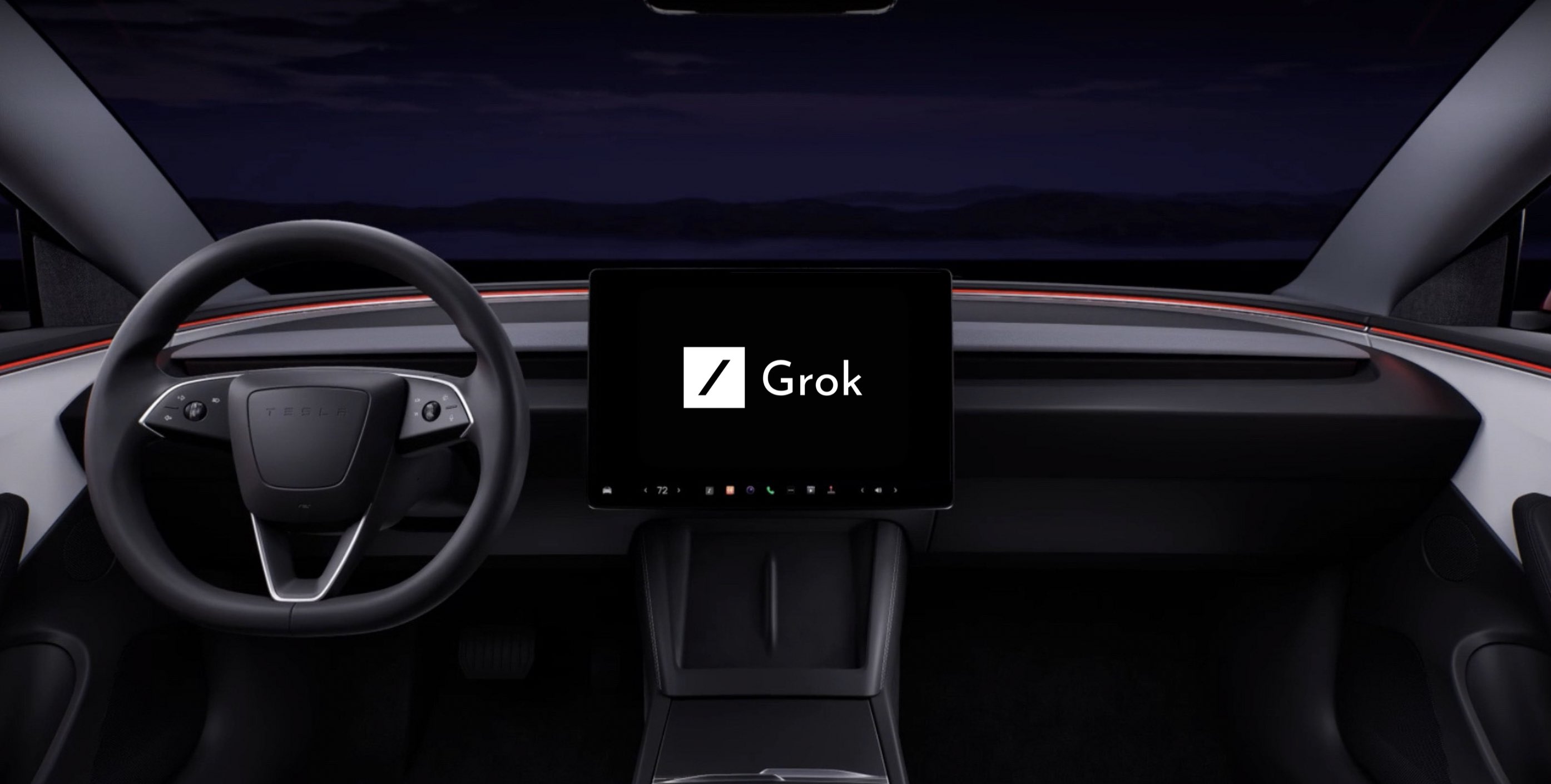 Tesla Newswire on X: "Elon Musk announced the integration of Grok into Tesla vehicles back in April last year. It seems we're getting closer to its release. https://t.co/YZg1eXDtzL" / X
