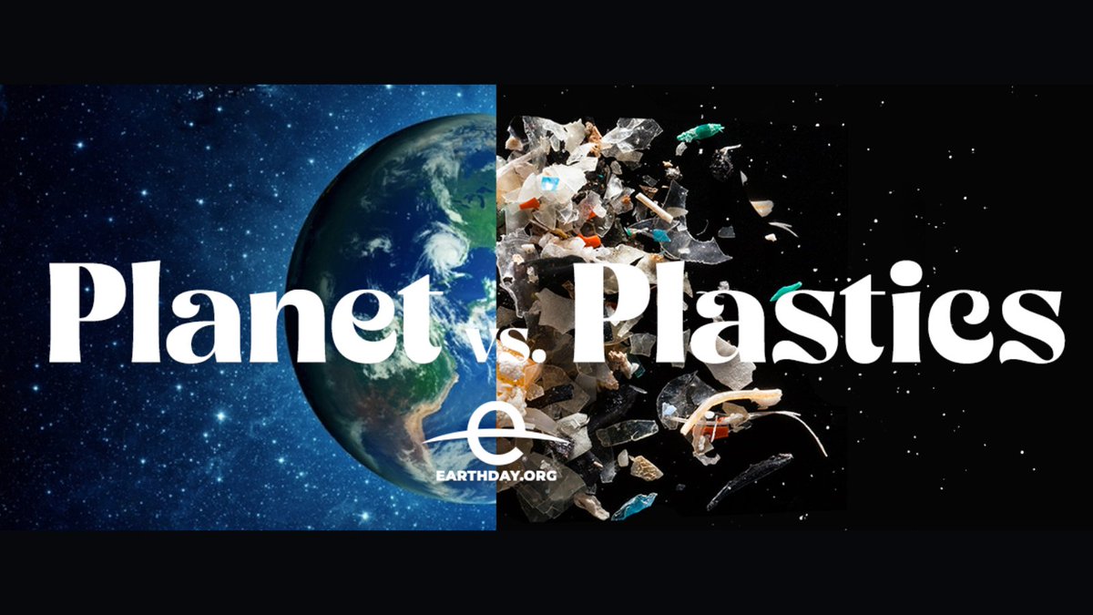 Today marks Earth Day 2024 and this year’s theme is Planet vs. Plastics 🍃 Find out what you can do join the fight to #EndPlastics ➡️ ow.ly/HQbj50RjBJs @EARTHDAY.ORG