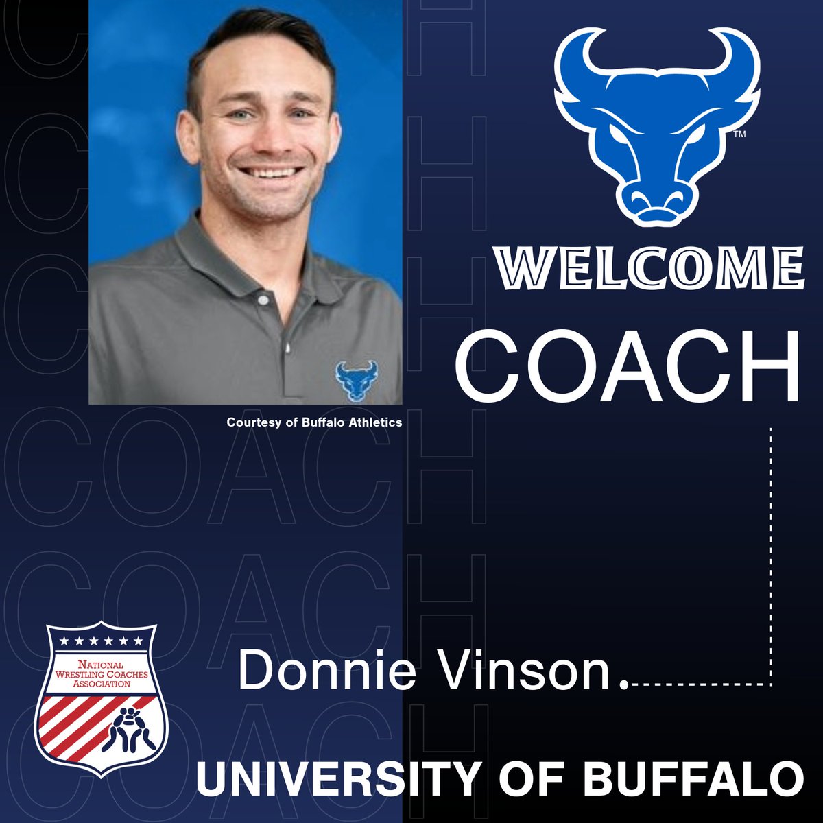 Buffalo Names Vinson Head Men's Coach 📰 bit.ly/4474zyj