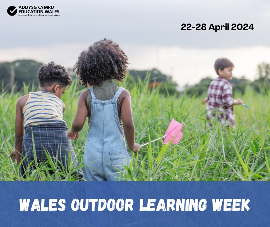Celebrate #WalesOutdoorLearningWeek 2024 🌳🌼 Why not take the opportunity to celebrate the great outdoors, and reap the benefits from learning in and learning about our natural environment. hwb.gov.wales/news/articles/… #Adnodd