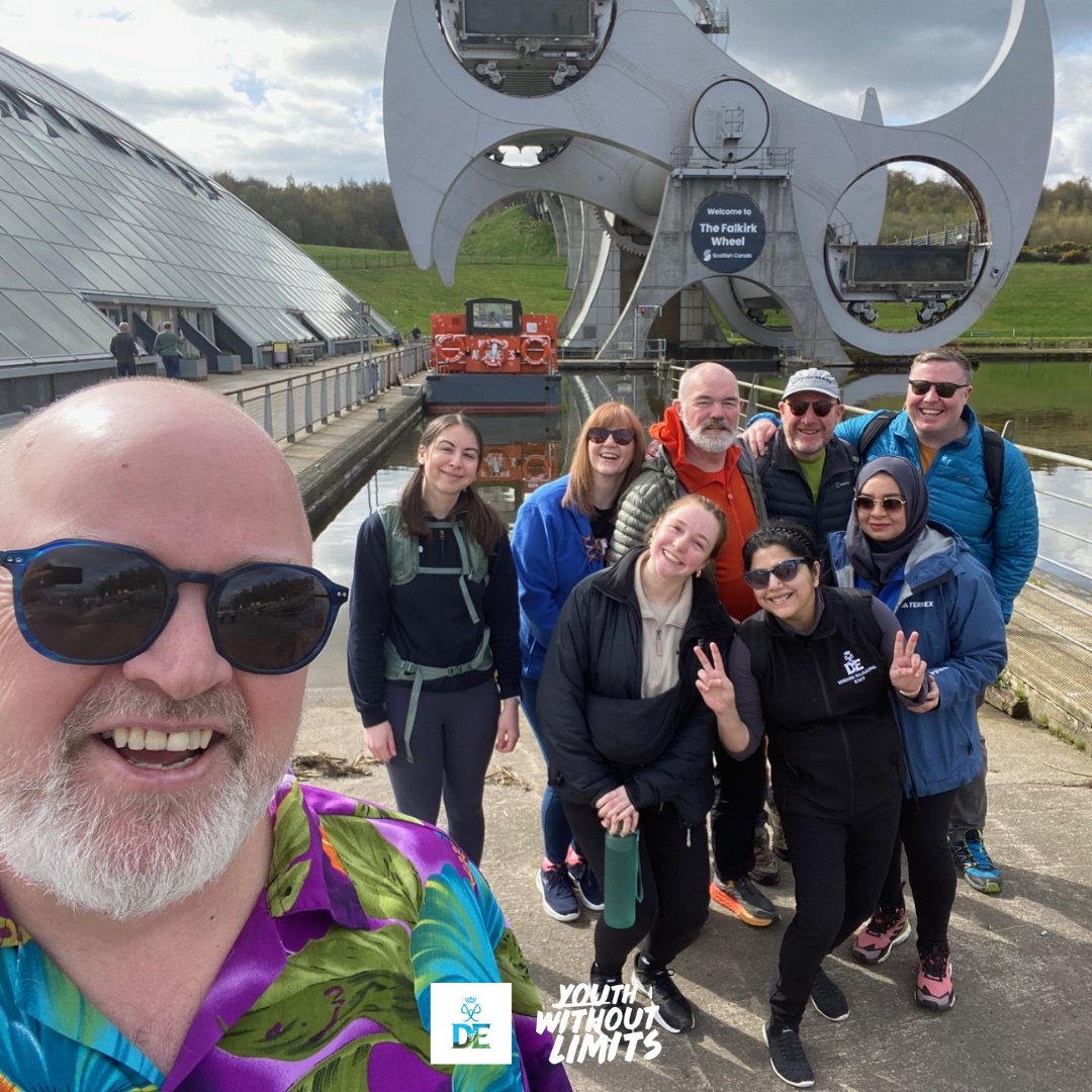Happy Earth Day! 🌍Today, our team is celebrating with a special wellbeing day and a scenic walk from the Falkirk Wheel to the Kelpies! 💚 #EarthDay