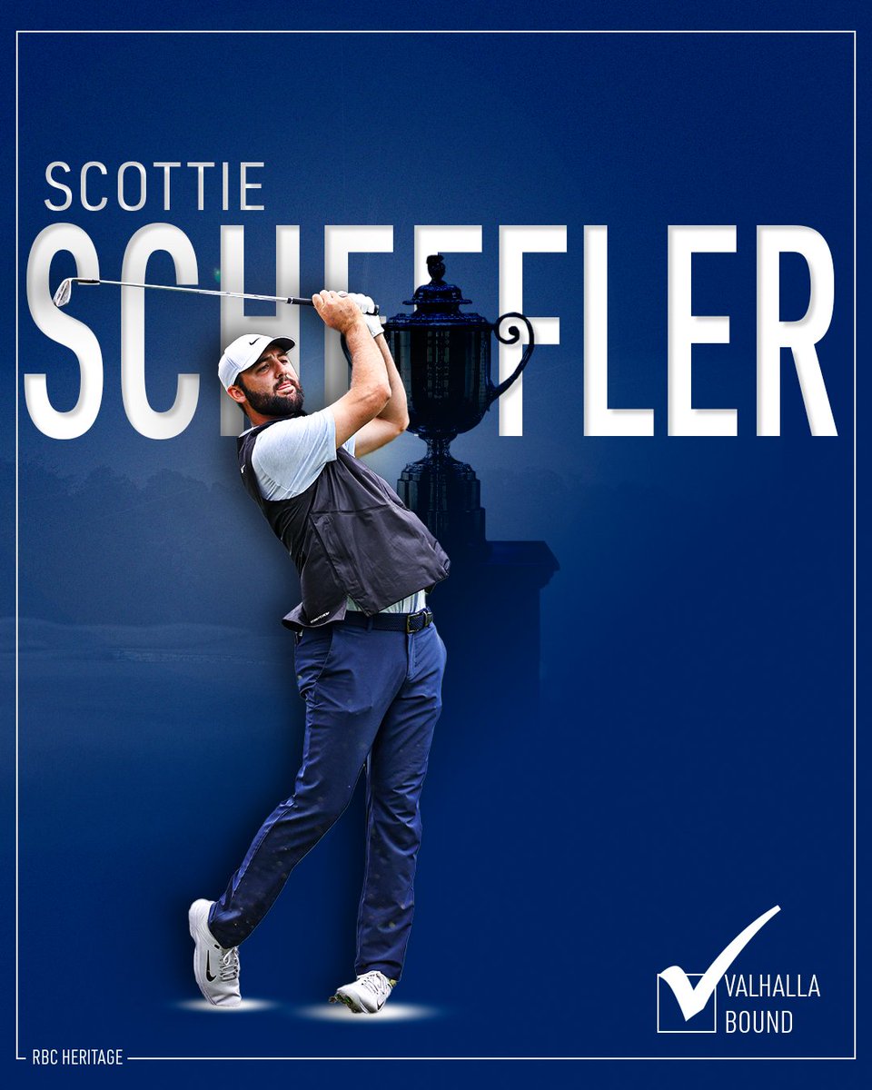 Scottie Scheffler just keeps winning and we can't wait to see him bring his game to @ValhallaGolf! 🏆 #PGAChamp