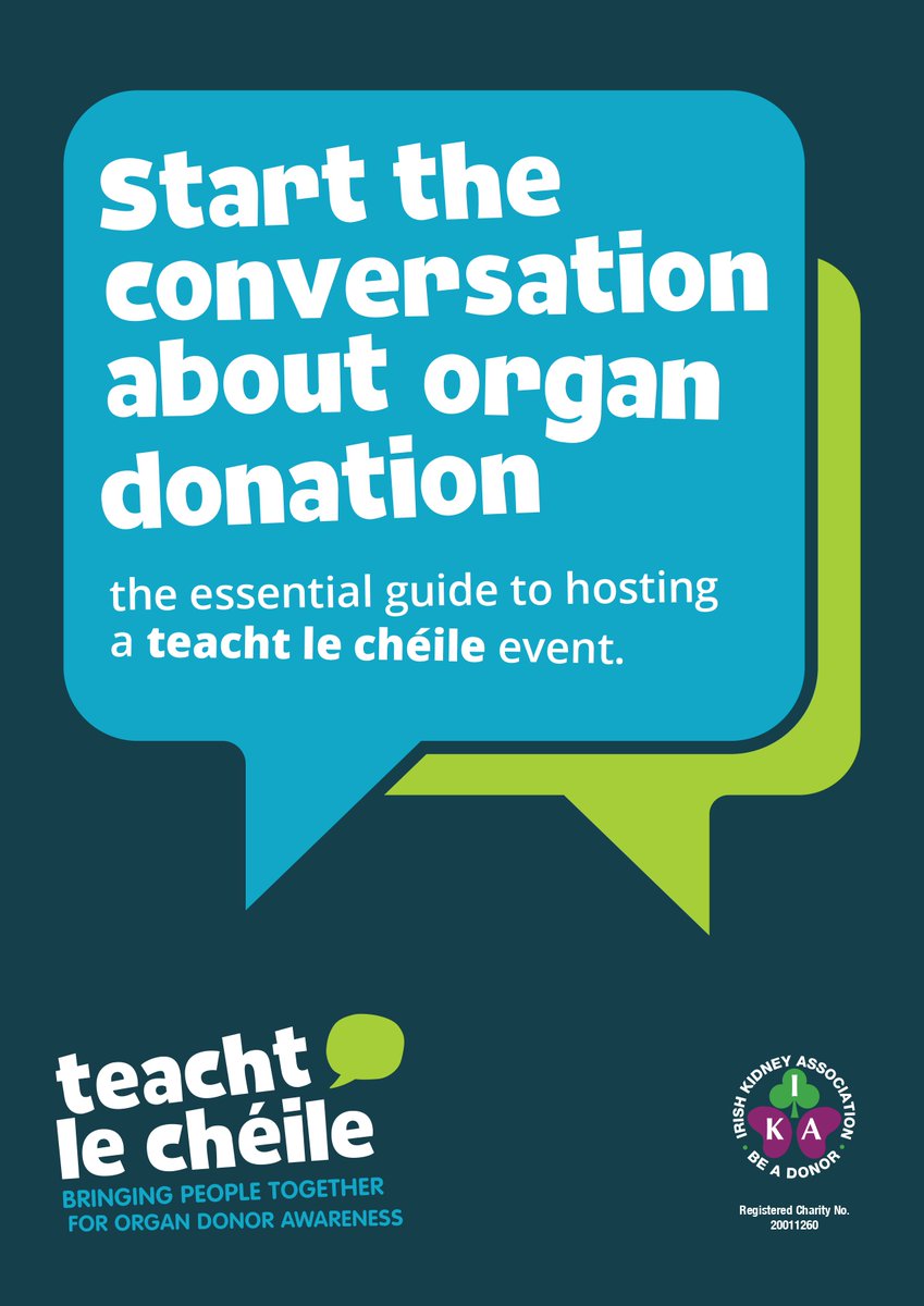 We have a great toolkit available for anyone who wants to hold an event for Organ Donation Awareness. Whether you host an event in a workplace, school or social club, our guide has all the info you need! #LeaveNoDoubt #DonorWeek24 Find it on our website: ika.ie/donorweek/reso…