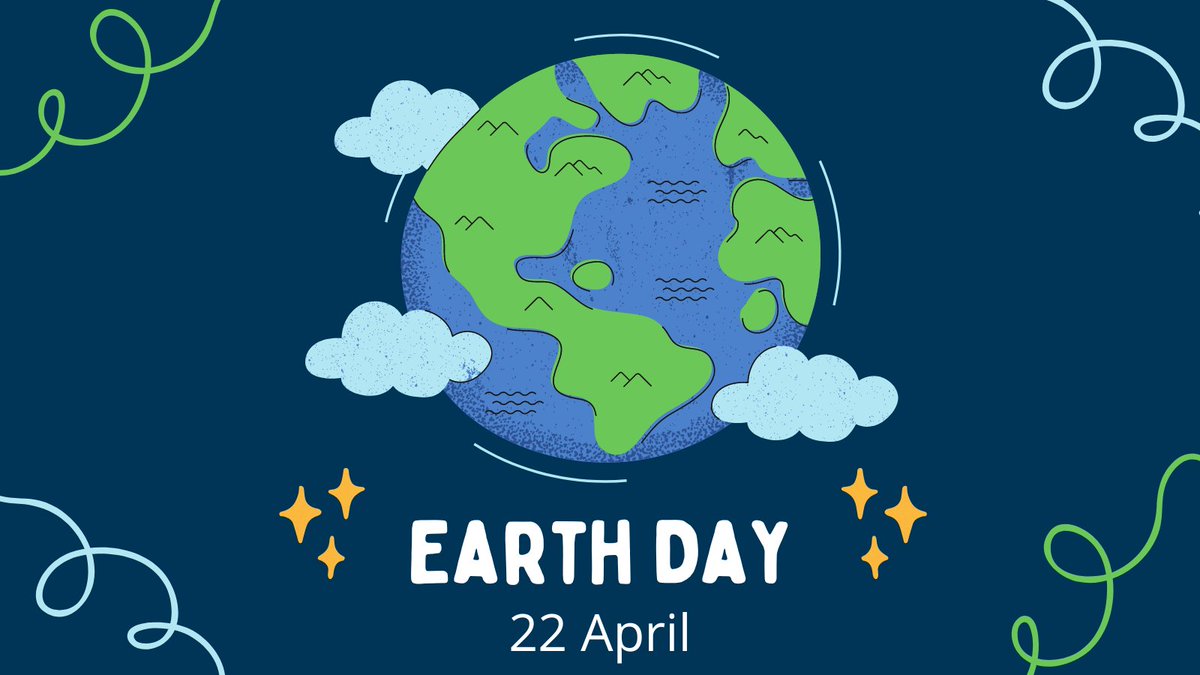 Happy #EarthDay! Let's honour our responsibility to take care of our planet, with love and care.🌍