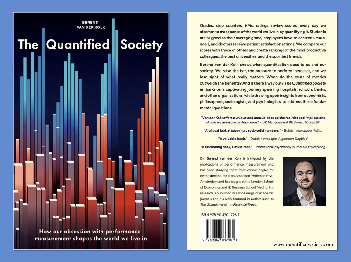 📚⭐️Very happy to share that the ebook version of 'The Quantified Society' is now available on Amazon: a.co/d/2XPfAIO. The hardcopy version will follow soon! @quantifiedsoc @meetboek @thinkers50 @VU_SBE @ZijlstraCenter @AtlasContact @Businessboek