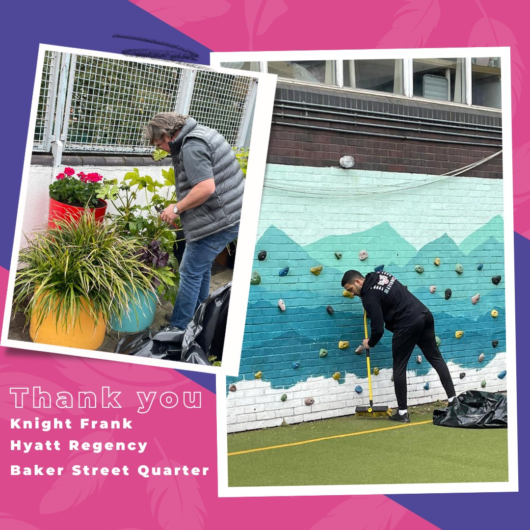 Great to Celebrate #earthday at Feathers Marylebone with the help of @knightfrank, @hyattregency and @BakerStreetQ. Thank you so much for helping us tidy and refresh our roof garden with new plants, herbs and benches ready for summer! 🌍 🌱 🌻