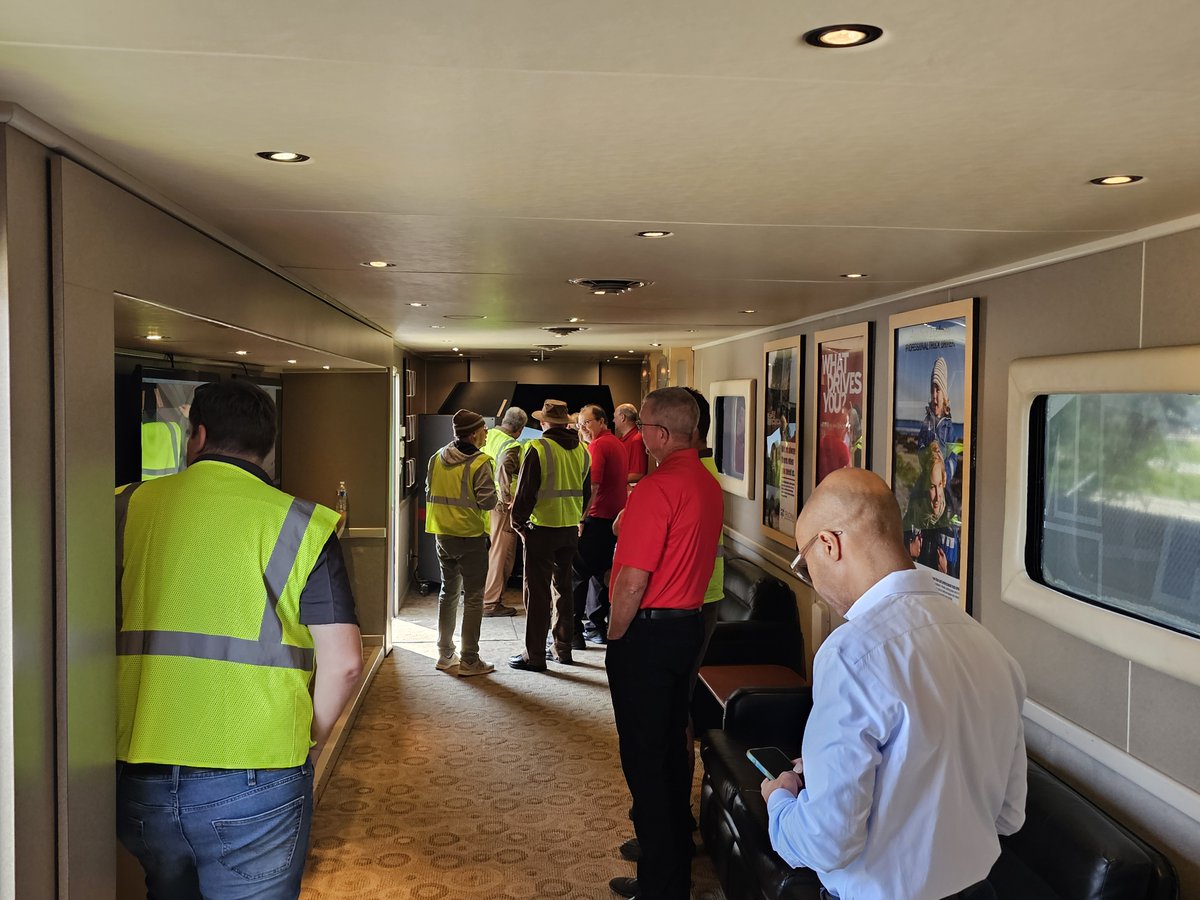 Interstate One teamed up w/ LEAD ATA for a Safety Day! ART Captains Ron Round, <a href="/Drive4BisonUSA/">Bison USA</a>, Perry Carter, <a href="/drive4cargo/">Cargo Transporters</a>, Glen Kirk, <a href="/ODFL_Inc/">ODFL, Inc.</a>, &amp; Gragg Wilson, <a href="/UPS/">UPS</a>, met w/ drivers to discuss safe driving practices and why competing in TCD's can make you a better driver.