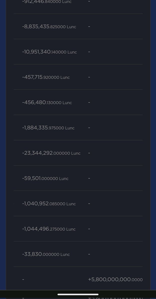Greenpeace06_09's tweet photo. One large wallet to another large wallet.  29M burn tax.  That 5.8M is being split up into very small transactions and moving elsewhere.  Double taxation.  Must be nothing.
#lunc
#ustcfirst https://t.co/PohDHacEFG