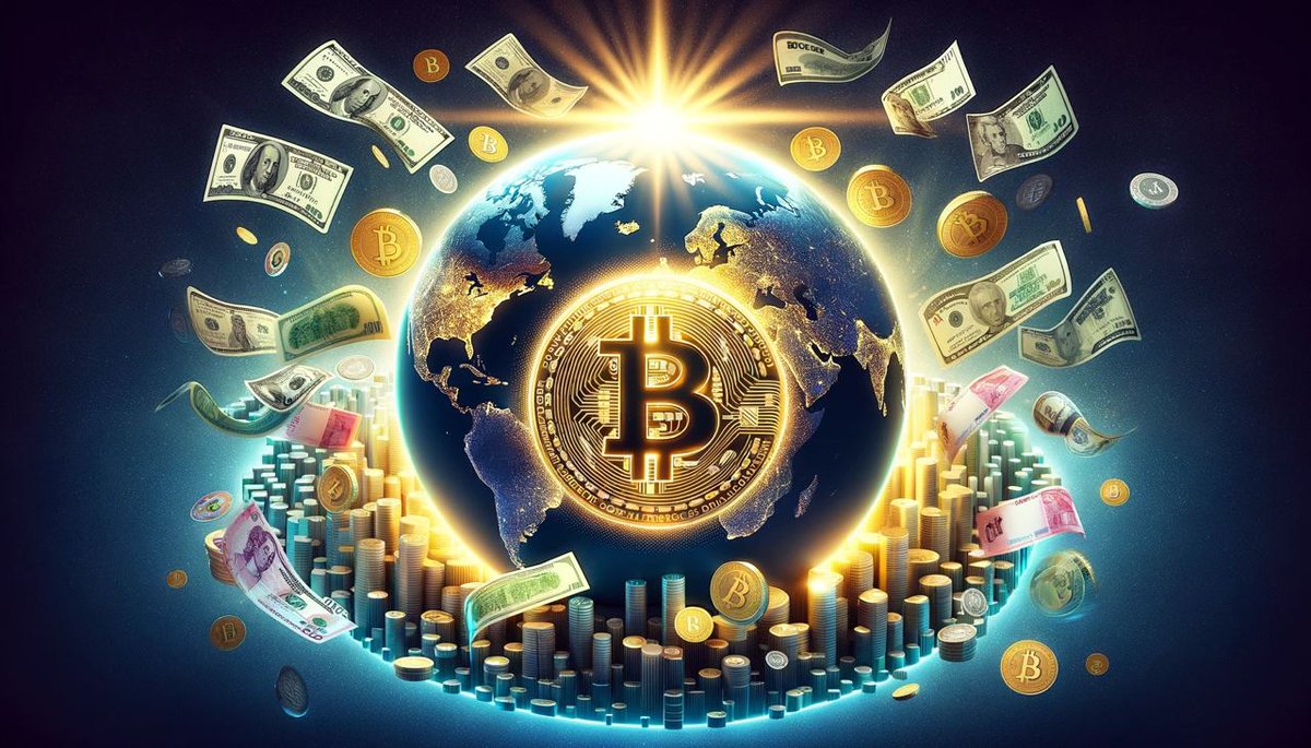 IMF Reports: Bitcoin Stabilizes Savings Amidst Global Inflation 📉🌍 The International Monetary Fund acknowledges #Bitcoin's crucial role in providing stability for savings in high-inflation countries. It also enables participation in global commerce, offering opportunities not