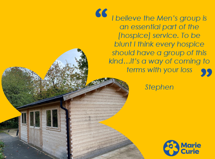 Research led by <a href="/johnmacartney/">John MacArtney</a> &amp; <a href="/rachelperry72/">Rachelperry</a> found that the Men's Shed has been essential in providing support for men who are caring / cared for someone, or who live with a life-limiting illness. We spoke to the researchers to find out more 👇
mariecurie.org.uk/blog/the-impor…