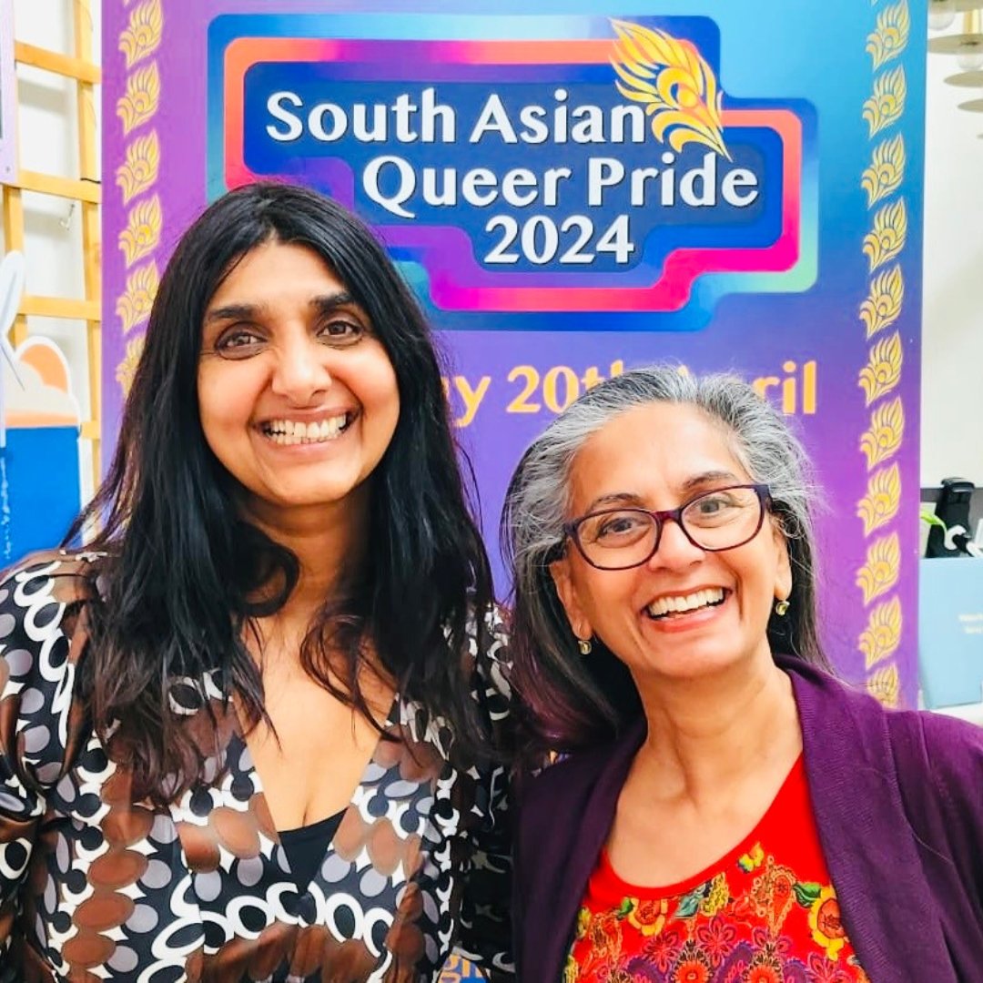 🙌🏾 Congrats to Asifa & all the organisers for the first South Asian Queer Pride on 20 April @Stanley_Arts. Pleasure to speak on the panel w/ Rita Hirani @clubkali & Poulomi Desai @Usurp discussing the origins of Shakti & NAZ. A real throwback to the 1990s DIY grassroots energy.✊🏾