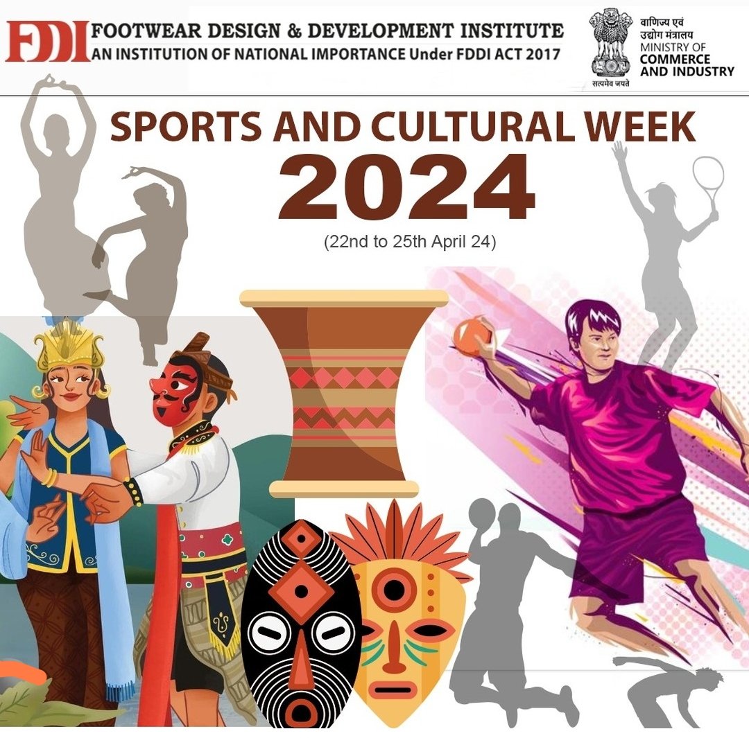 'Ankleshwar FDDI is all set to ignite the spirit of sports and culture during this exhilarating week from April 22nd to April 25th, 2024! 🎉 Let the games begin! #AnkleshwarFDDIWeek #SportsCultureWeek #CommunityCelebration #TeamSpirit #CulturalExtravaganza #AthleticFeats