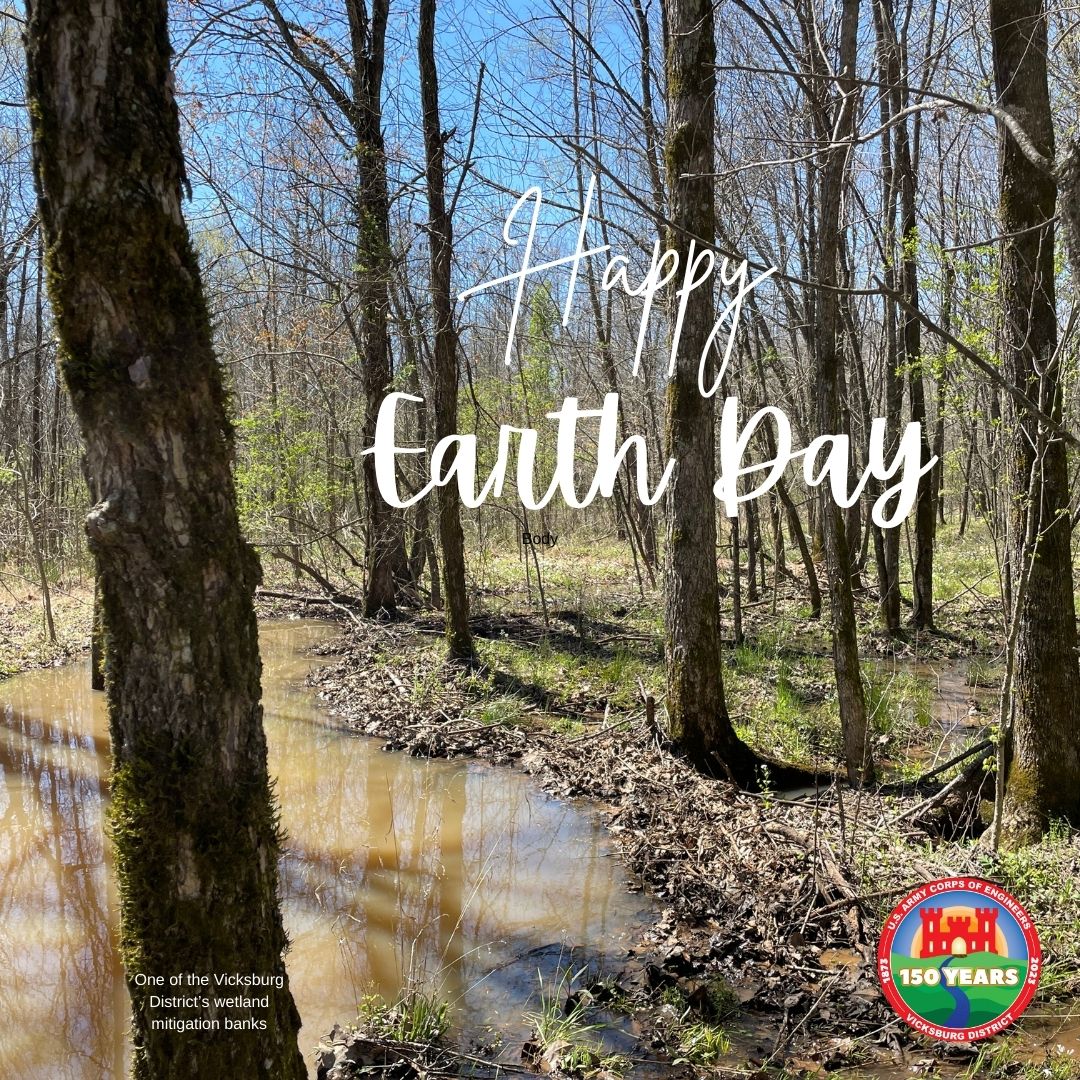Every day is Earth Day at the Vicksburg District but especially for our Regulatory Division whose mission is to protect the Nation’s aquatic resources & navigation capacity, while allowing reasonable development through fair, flexible, & balanced permit decisions. #EarthDay2024