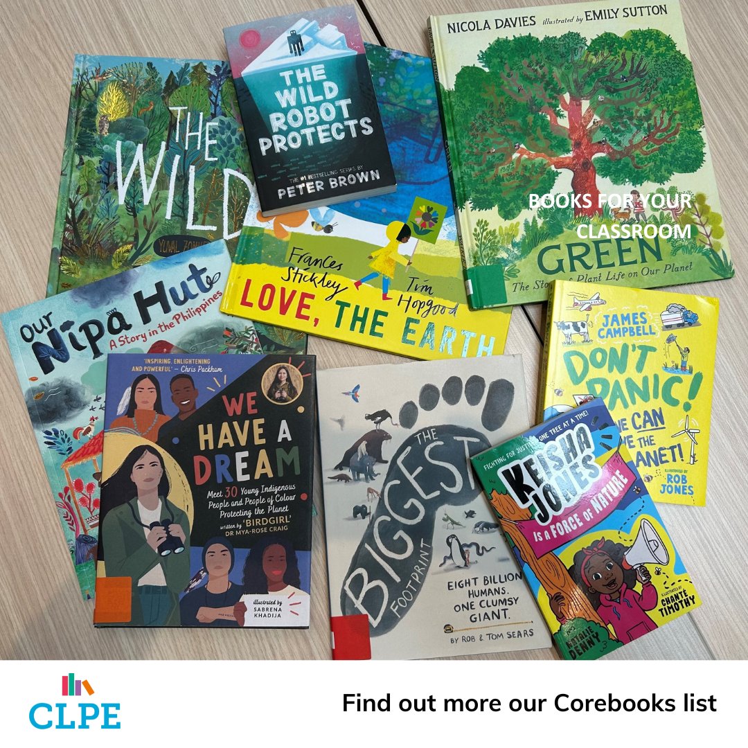 Happy #EarthDay! Here are some gorgeous books to inspire celebrating our planet 🌍 For more inspiration for your classroom libraries, visit the #Corebooks section of our website for book recommendations selected by our dedicated Librarian @Phoebe_Or_Not ow.ly/ysHt50Rl4PG