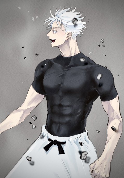 「muscular white hair」 illustration images(Latest)