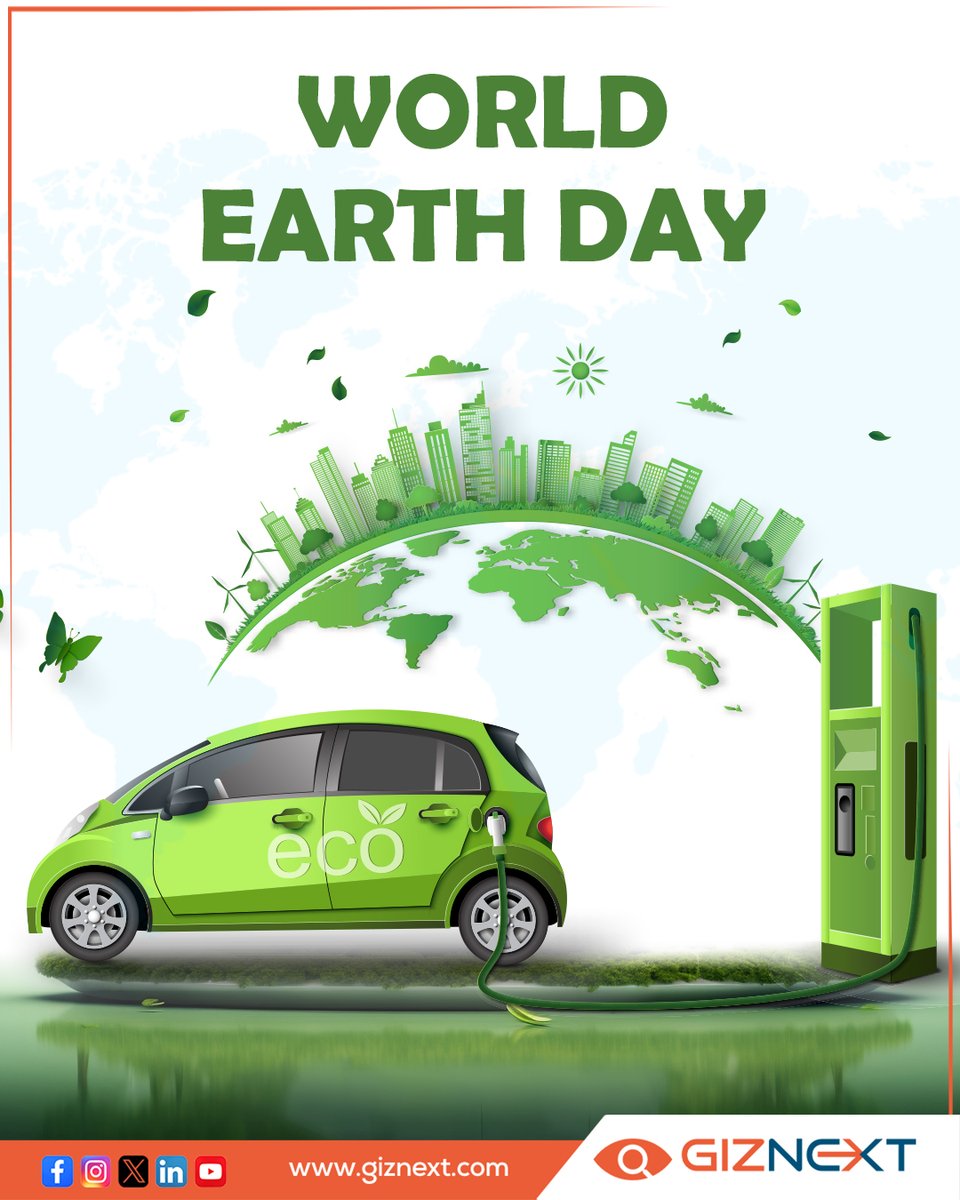 Driving Change on Earth Day: Going Green with Electric Cars! 🚙🌳
.
.
.
#WorldEarthDay #ElectricVehicles #GoGreen #EarthDay2024 #EarthDayEveryDay #giznext