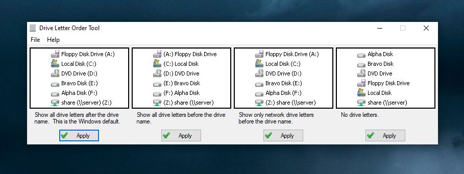 Drive Letters Tool 1.0.1 Change the way drive letters are displayed in Windows. oldergeeks.com/downloads/file… #computing