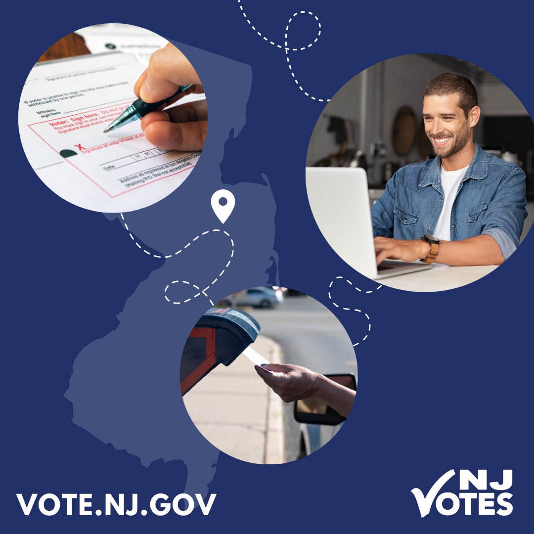 Did you know that you can track your mail-in ballot after you vote? Just log into your My Voter Record account on Vote.NJ.Gov to check your ballot status. The ballot status on the Tracker will be updated by each individual county. #TrackMyBallot #NJVotes