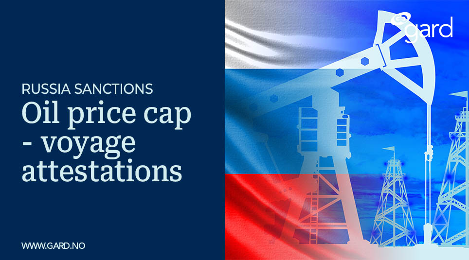 Shipowners and operators are reminded of the changes to the oil price cap (OPC) scheme introduced in February 2024 whereby price cap attestations are now required on a per voyage basis.  ▶️ gard.no/circulars/3-20…