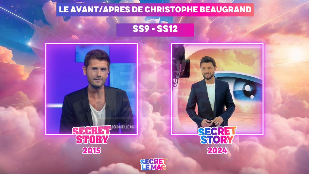 #SecretStory : Le avant/après de @Tof_Beaugrand😜

Saison 9 à 12.

#SS9 - #SS12