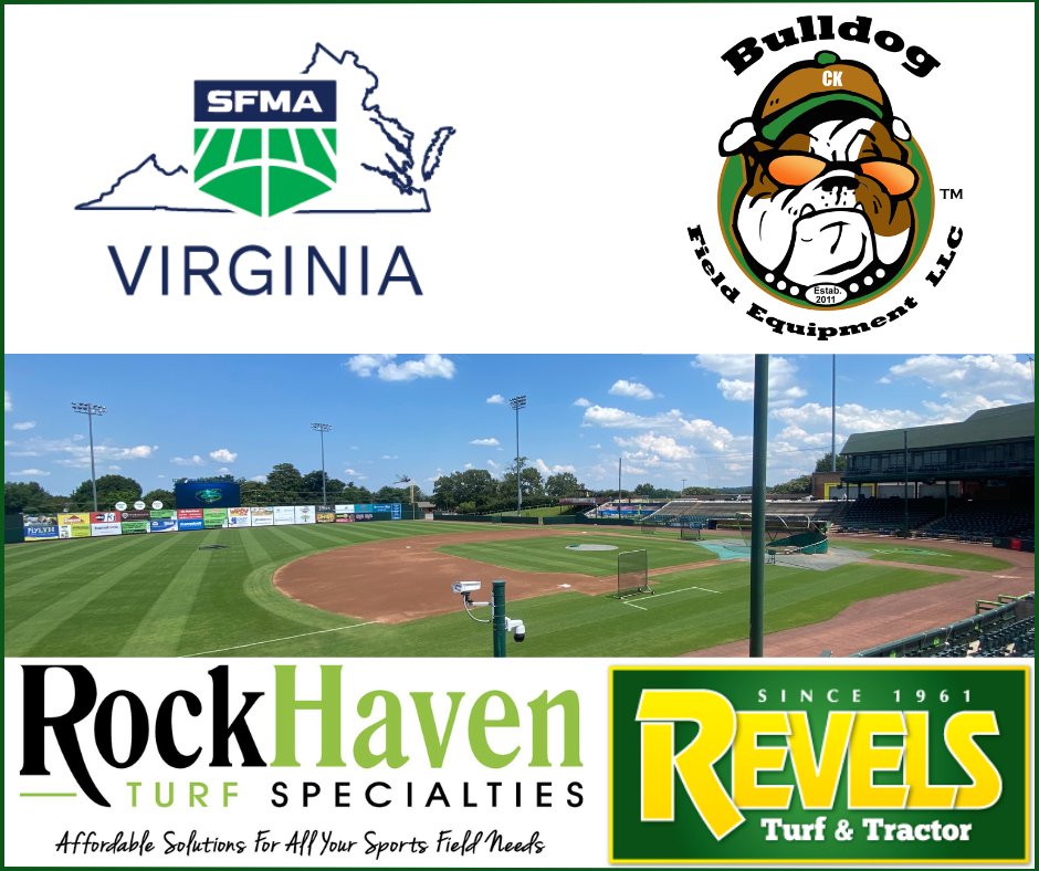 Join us with with Bulldog Field Equipment, Revels Turf & Tractor, and Rock Haven Turf Specialties on May 23rd at the Lynchburg Hillcats for a Regional Field Day! vsfma.org/meetinginfo.ph… #fieldexperts