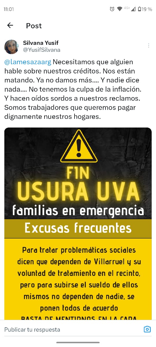 desangramos mes a mes a "fuerza de trabajo" Los bancos se llenan los bolsillos #HipotecadosUVA #UsuraUVA diarioelatlantico.com.ar/2024/04/21/cre…
