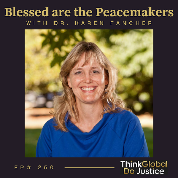 "We stand together at the foot of the cross and we will work for peace." Dr. Karen Fancher from <a href="/multnomahu/">Multnomah University</a> joins the show today to walk us through the profoundly #Christian field of #peacebuilding with direct application to situations in #Palestine and #Sudan. #globaldevelopment