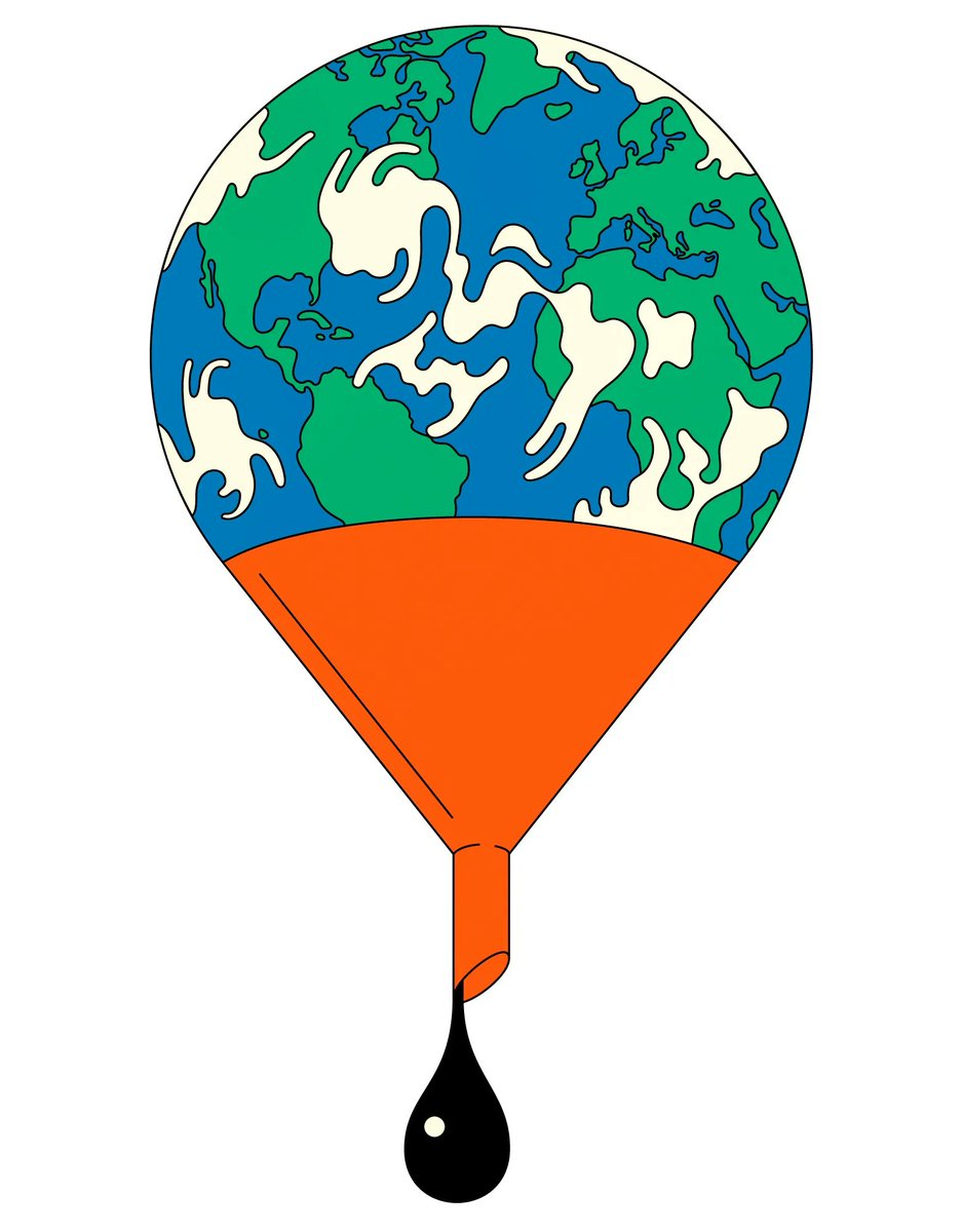 PatriziaTenda's tweet image. Il petrolio ci distruggerà
#FossilFuels 
#OilExtraction
#EarthDay 
#scritturebrevi