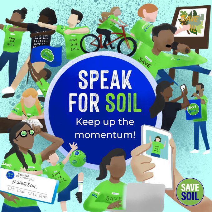 This #EarthDay2024 let’s make ensure our world leaders hear about soil! #PolicyForSoil