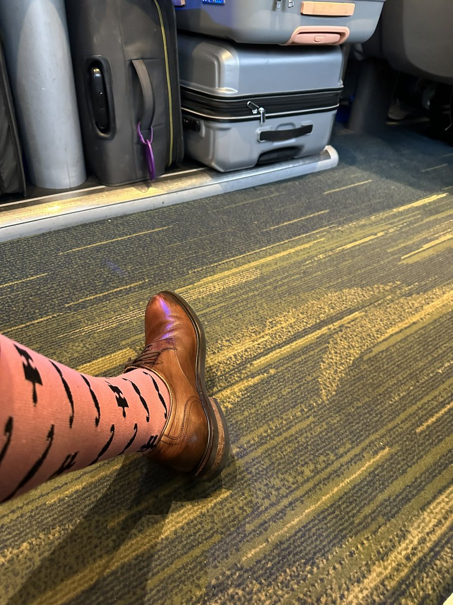 @nickisnpdx sporting and sharing in London and Liverpool this week. #pinksocks