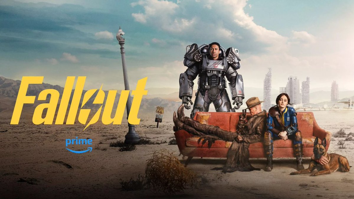 ICYMI ❗ Amazon MGM Studios has renewed the highly acclaimed new series, Fallout, for a second season. 🙌 Season One already ranks among Prime Video’s top three most-watched titles…ever!