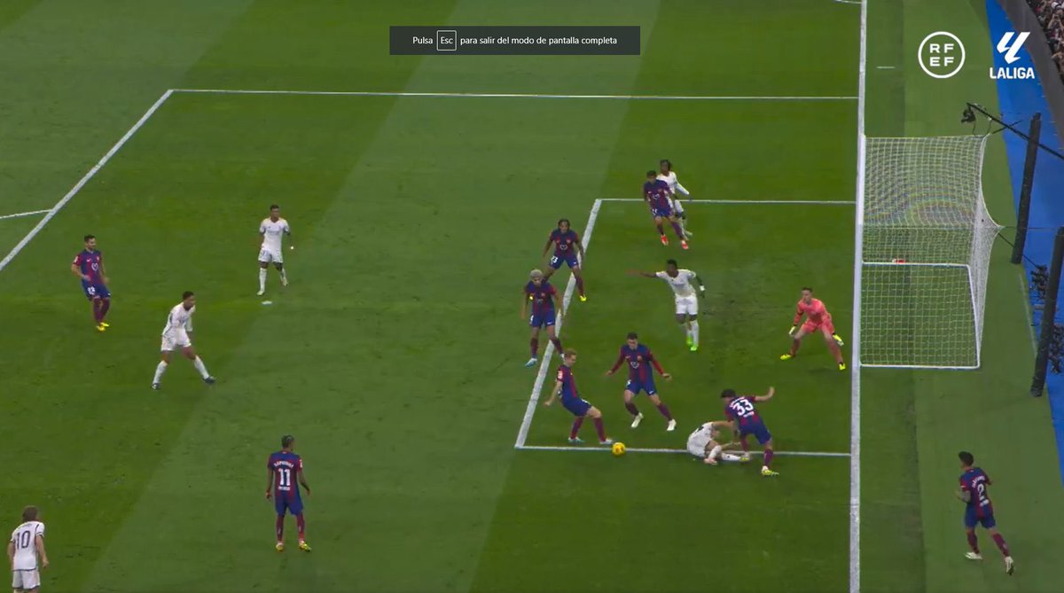 MundoDespectivo's tweet photo. En la primera parte pusieron esta cámara para ver el penalti a Lucas Vázquez, pero por lo que sea para el gol de Lamine Yamal no la pusieron. https://t.co/jhfK89JTvv