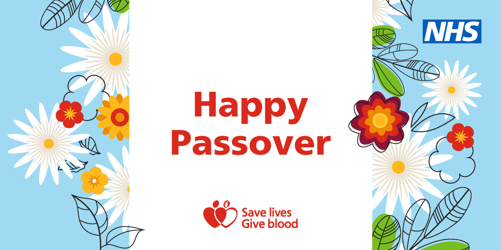 Chag Pesach Sameach! ❤️ We're wishing a happy and healthy #Passover to our Jewish donors and supporters celebrating the holiday.