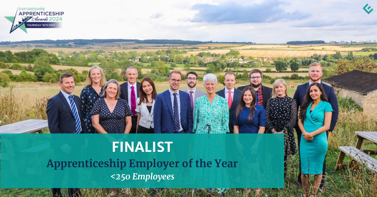 We’re delighted to be shortlisted for ‘Apprenticeship Employer of the Year < 250 Employees’ in the 2024 Oxfordshire Apprenticeship Awards. Congratulations to all of the finalists! #OAAwards2024 #awards #shortlited #finalisted #oxfordshire #SME #employer #apprenticeships