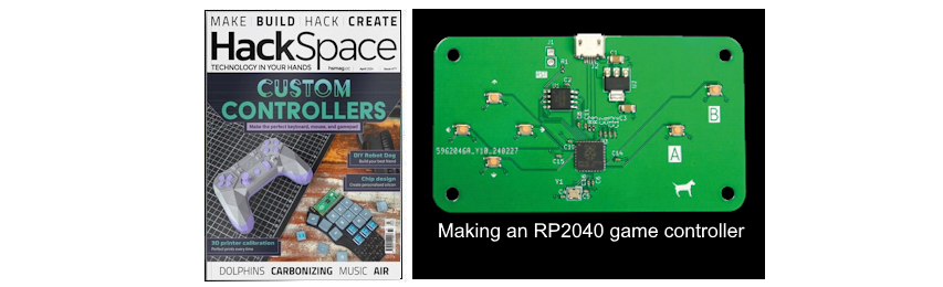 KiCad: Making an RP2040 game controller – HackSpace Magazine Issue 77 dlvr.it/T5s0TC