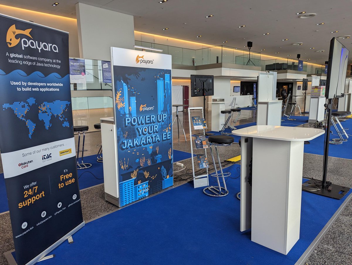Getting ready to welcome you to our stand at JAX! Visit us to learn more about our solutions and enter our raffles!

#JAXcon #Java #JakartaEE #Conference #JavaDeveloper
@jaxcon